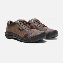 Keen Men's Austin Casual Shoes - Chocolate Brown- Regular (D) -Sneakers Shop 1007722 PLA PDP
