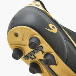 Diadora Men's Brasil #9 Italy LT+MDPU Soccer Shoe - Black/Gold -Sneakers Shop 101.178784 C0893 30 HR