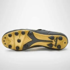Diadora Men's Brasil #9 Italy LT+MDPU Soccer Shoe - Black/Gold -Sneakers Shop 101.178784 C0893 40 HR