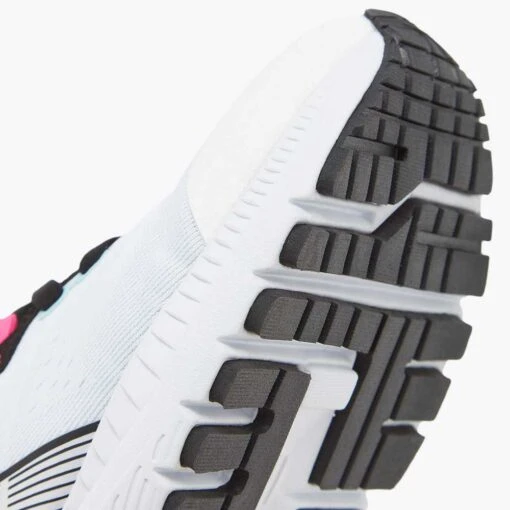 Diadora Women's Vigore 2 Running Shoe - White/Pink Fluo/Black - Regular (B) - Image 2