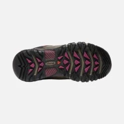 Keen Women's Targhee III Waterproof Hiking Shoe - Weiss/Boysenberry- Regular (B) -Sneakers Shop 1018177 OS PDP