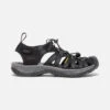 Keen Women's Whisper Sandal - Black/Magnet- Regular (B) -Sneakers Shop 1018227 P PDP