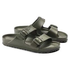 Birkenstock Arizona EVA Sandal - Khaki- Medium/Narrow -Sneakers Shop 1019152 pair