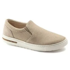 Birkenstock Oswego Canvas Casual Shoes - Sandcastle- Medium/Narrow