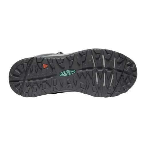 Keen Women's Terradora II Mid Waterproof Hiking Boot - Magnet/Ocean Wave - Regular (B) - Image 6
