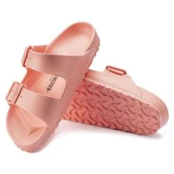 Birkenstock Arizona EVA Sandal - Coral Peach- Medium/Narrow -Sneakers Shop 1022367 sole