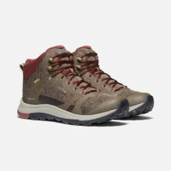 Keen Women's Terradora II Mid Waterproof Hiking Boot - Canteen/Andorra - Regular (B) -Sneakers Shop 1023497 PLA PDP