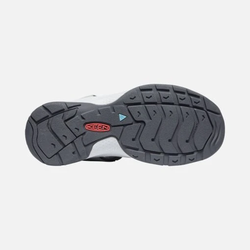 Keen Women's Astoria West Sandal - Grey/Coral- Regular (B) - Image 3