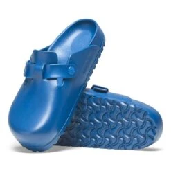 Birkenstock Women's Boston EVA Clog - Navy - Medium/Narrow -Sneakers Shop 1026216 sole