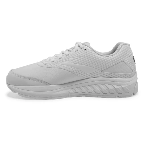BROOKS Men's Addiction Walker 2 Walking Shoe- White/White- Extra Wide (4E) - Image 3