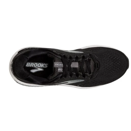 BROOKS Men's Beast 20 Running Shoe - Black/Ebony/Grey - Extra Wide (4E) - Image 4