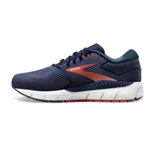 BROOKS Men's Beast 20 Running Shoe - Peacoat/Midnight/Red - Wide (2E) - Image 2