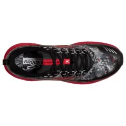 BROOKS Men's Cascadia 16 Trail Running Shoe - Black/Grey/Red - Regular (D) -Sneakers Shop 110376 008 O Cascadia 16