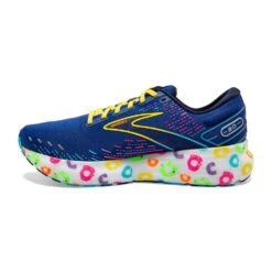 Men's Glycerin 20 Bowl O' Brooks Running Shoe - Blue/Peacoat/Yellow - Regular (D) -Sneakers Shop 110382 462 M Glycerin 20