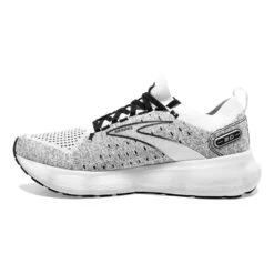 BROOKS Men's Glycerin StealthFit 20 Running Shoe - White/Grey/Black - Regular (D) -Sneakers Shop 110384 135 M Glycerin StealthFit 20