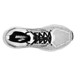 BROOKS Men's Glycerin StealthFit 20 Running Shoe - White/Grey/Black - Regular (D) -Sneakers Shop 110384 135 O Glycerin StealthFit 20