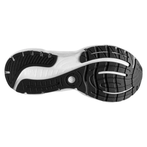 BROOKS Men's Glycerin StealthFit 20 Running Shoe - White/Grey/Black - Regular (D) - Image 6