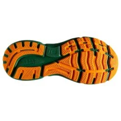 BROOKS Men's Ghost 15 Run Lucky Running Shoe- Green/White/Orange- Regular (D) -Sneakers Shop 110393 371 S Ghost 15