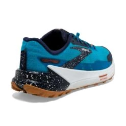 BROOKS Men's Catamount 2 Trail Running Shoe- Peacoat/Atomic Blue/Rooibos - Regular (D) -Sneakers Shop 110399 490 H Catamount 2