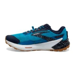BROOKS Men's Catamount 2 Trail Running Shoe- Peacoat/Atomic Blue/Rooibos - Regular (D) -Sneakers Shop 110399 490 M Catamount 2
