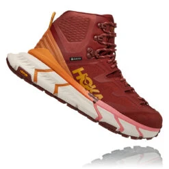 Hoka Women's TenNine Hike GoreTEXHiking Shoes - Cherry Mahogany/Strawberry Ice - Regular (B)