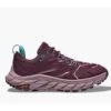 Hoka Women's Anacapa Low GTX Hiking Shoe - Grape Wine/Elderberry- Regular (B) -Sneakers Shop 1119373 GWEL 1