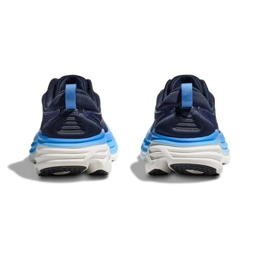 Hoka Men's Bondi 8 Running Shoe - Outer Space/All Aboard - Wide (2E) - Image 6