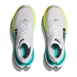 Hoka Men's Mach 5 Running Shoe - White/Blue Glass - Regular (D) -Sneakers Shop 1127893 WBGL 2