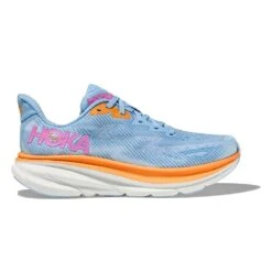 Hoka Women's Clifton 9 Running Shoe - Airy Blue/Ice Water - Regular (B)
