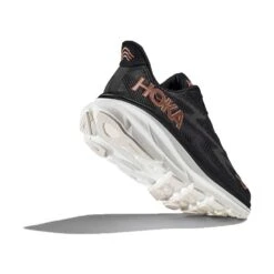 Hoka Women's Clifton 9 Running Shoe - Black/Rose Gold - Regular (B) -Sneakers Shop 1127896 BRGL 4 a46775f4 b83d 4e93 89fa efffecb8b728