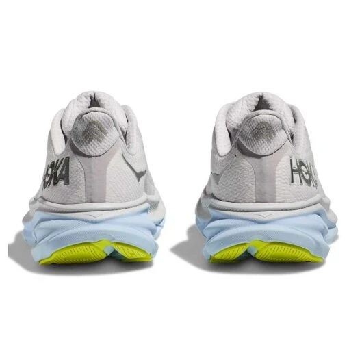 Hoka Women's Clifton 9 Running Shoe - Nimbus Cloud/Ice Water -Wide (D) - Image 7