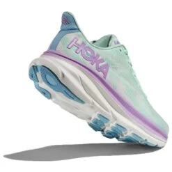 Hoka Women's Clifton 9 Running Shoe - Sunlit Ocean/Lilac Mist - Regular (B) -Sneakers Shop 1127896 SOLM 4