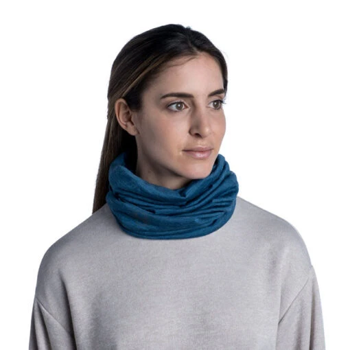 Buff Merino Lightweight -Dusty Blue - Image 2