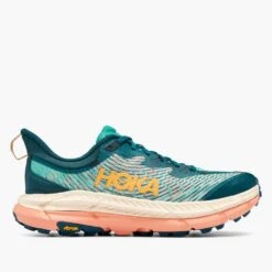 Hoka Women's Mafate Speed 4 Trail Shoe - DeepTeal/Water Garden - Regular (B) -Sneakers Shop 1131056 DTWGR 7