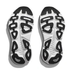 Hoka Men's Gaviota 5 Running Shoe - Black/White - Wide (2E) -Sneakers Shop 1134234 BWHT 7