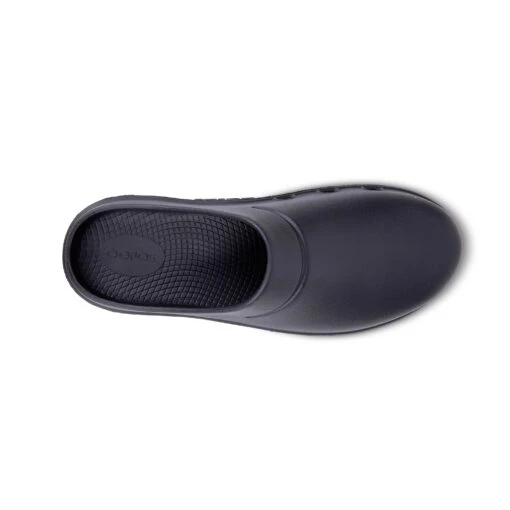 OOfos Unisex OOcloog Shoe - Black - Regular (D) - Image 5