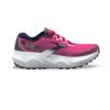 BROOKS Women's Caldera 6 Trail Shoe- Pink Glo/Peacoat/Marshmallow- Regular (B) -Sneakers Shop 120366 645 L Caldera 6