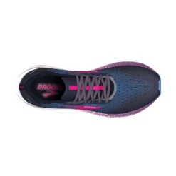 BROOKS Women's Hyperion Max Running Shoe - Peacoat/Marina Blue/Pink Glo - Regular (B) -Sneakers Shop 120377 441 O Hyperion Max