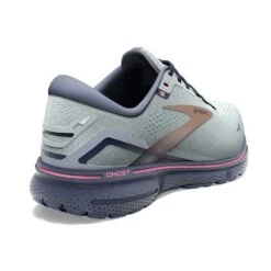 BROOKS Women's Ghost 15 Running Shoe - Spa Blue/Neo Pink/ Copper- Regular (B) -Sneakers Shop 120380 492 H Ghost 15 1