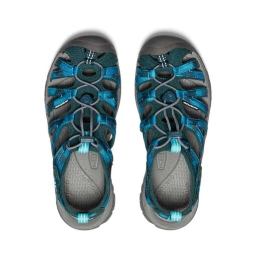 Keen Women's Whisper Sandal - Sea Moss/Tie Dye - Regular (B) - Image 4