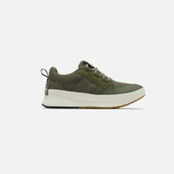 Sorel Women's Out N About III Low Sneaker Waterproof - Stone Green- Regular (B)