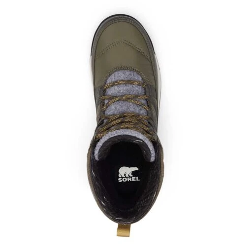 Sorel Women's Whitney II Short Lace WP Boot - Stone Green - Regular (B) - Image 5