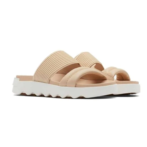 Sorel Women's Viibe Slide - Nova Sand/Sea Salt - Regular (B) - Image 2