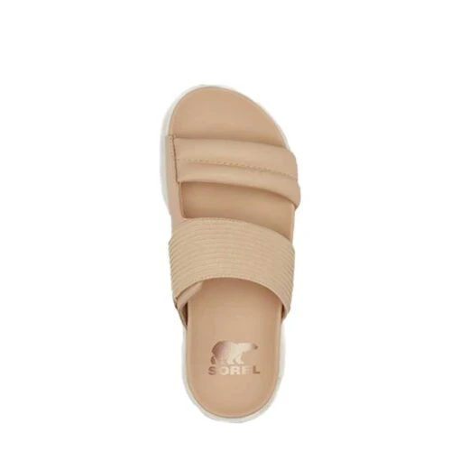 Sorel Women's Viibe Slide - Nova Sand/Sea Salt - Regular (B) - Image 6