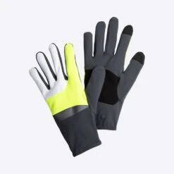 BROOKS Unisex Fusion Midweight Glove - Asphalt/Nightlife/White