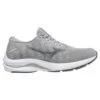 Mizuno Women's Wave Rider 25 Waveknit Running Shoe- Harbor Mist/Silver- Regular (B) -Sneakers Shop 411324 HM73 03