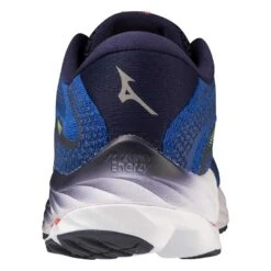Mizuno Men's Wave Rider 27 Running Shoe - Surf The Web/White - Regular (D) -Sneakers Shop 411415 5E00 05