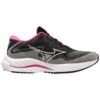 Mizuno Women's Project Zero Wave Rider 27 Running Shoe - Black/White- Regular (B) -Sneakers Shop 411424 9000 03