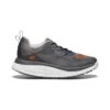 Keen Men's WK400 Walking Shoe - Steel Grey/Scarlet Ibis- Regular (D) -Sneakers Shop 4eaca2f6ae3d5f754440344778f19bda1ec4de9b