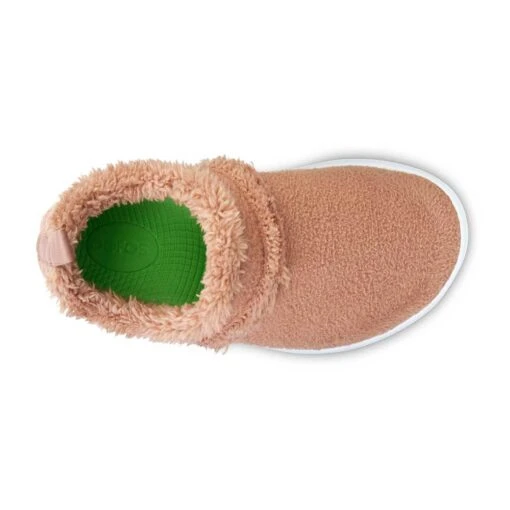 OOfos Women's OOcoozie Low Shoe Recovery Shoe - White/Chestnut - Image 5